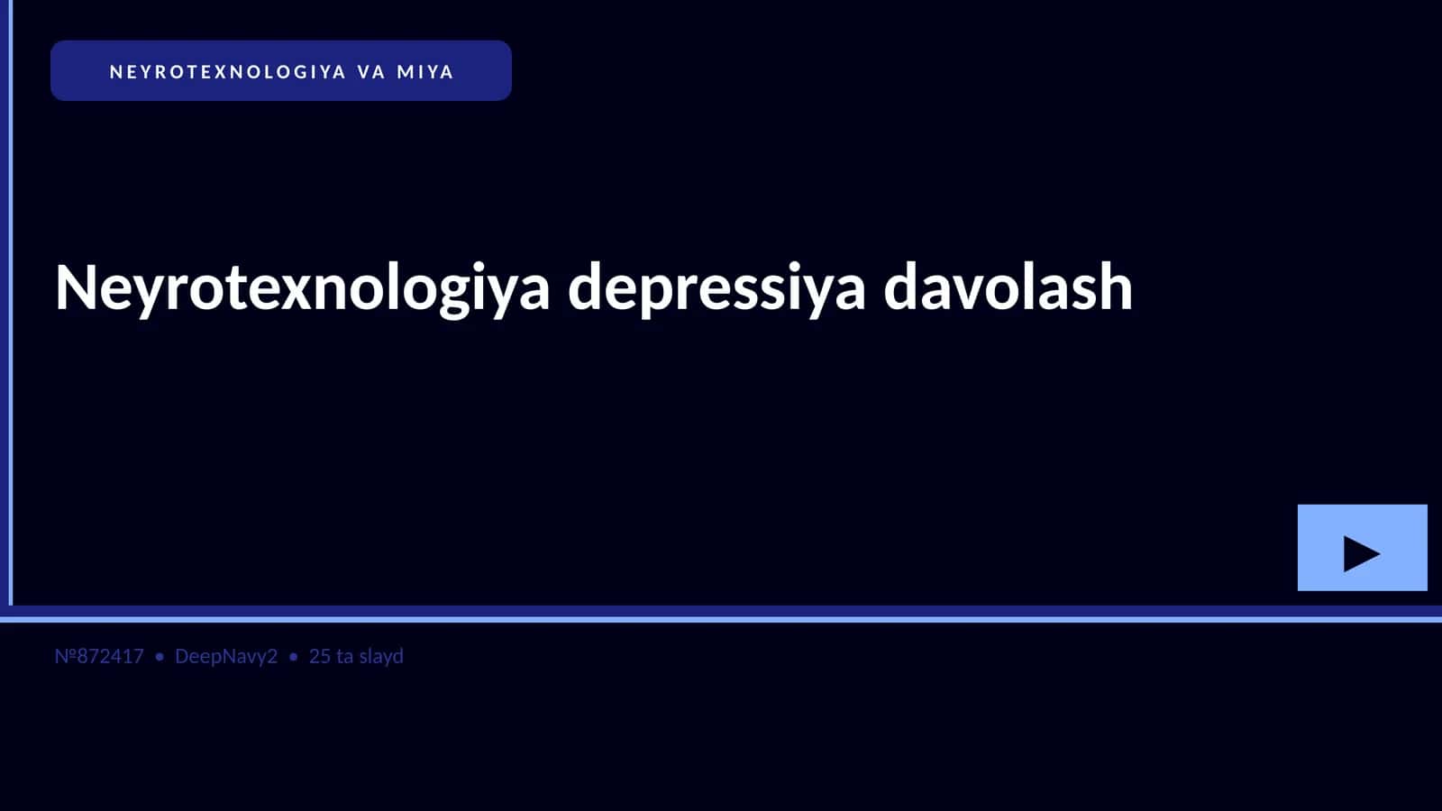 NEYROTEXNOLOGIYA VA MIYA 1