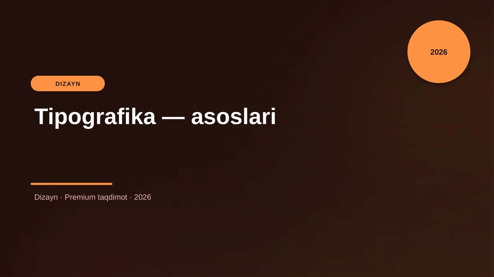 Tipografika — asoslari 1