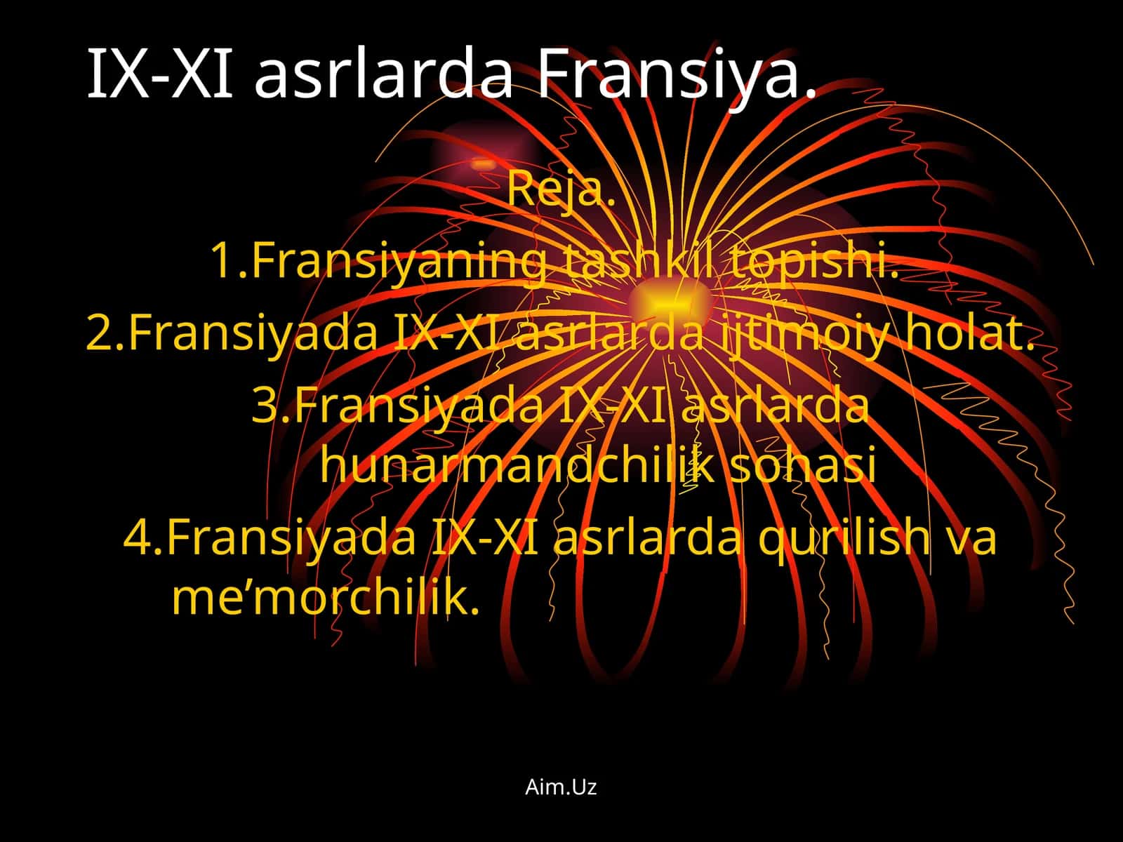 Fransiya IX-XI asrlarda 1