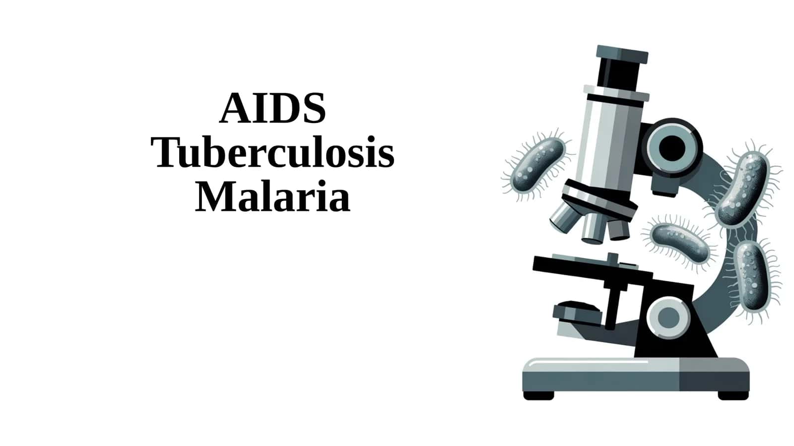AIDS, Tuberculosis, Malaria ppt 1
