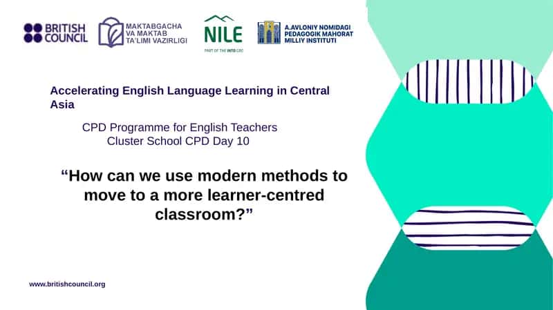 CPD Programme for English Teachers Cluster School CPD Day10 1