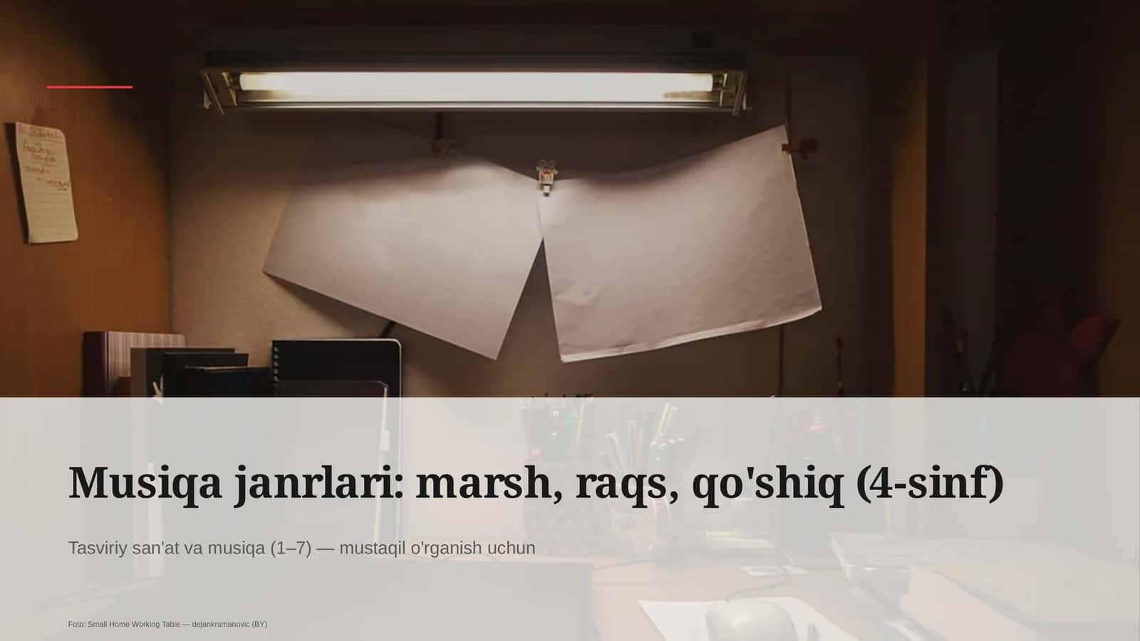 Musiqa janrlari: marsh, raqs, qo'shiq (4-sinf) 1