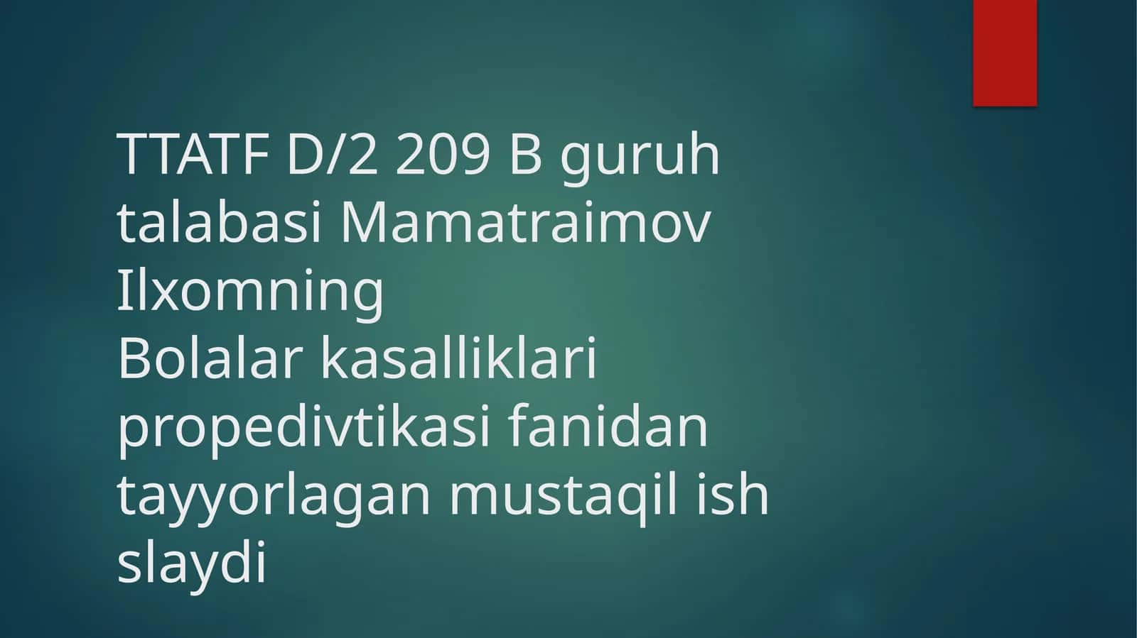 Gemogramma va uning interpritatsiyasi 1