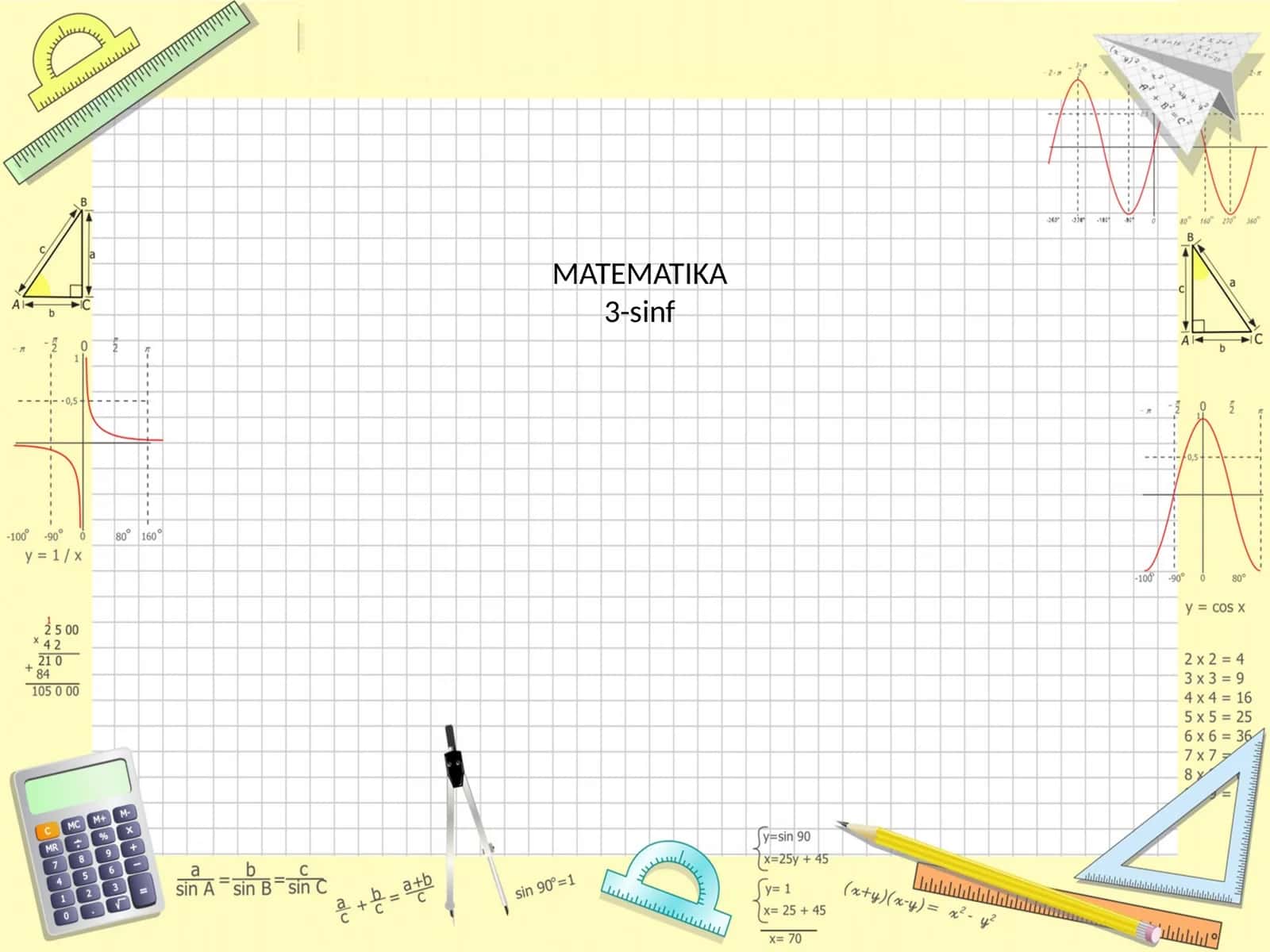 Matematika 3-sinf 1