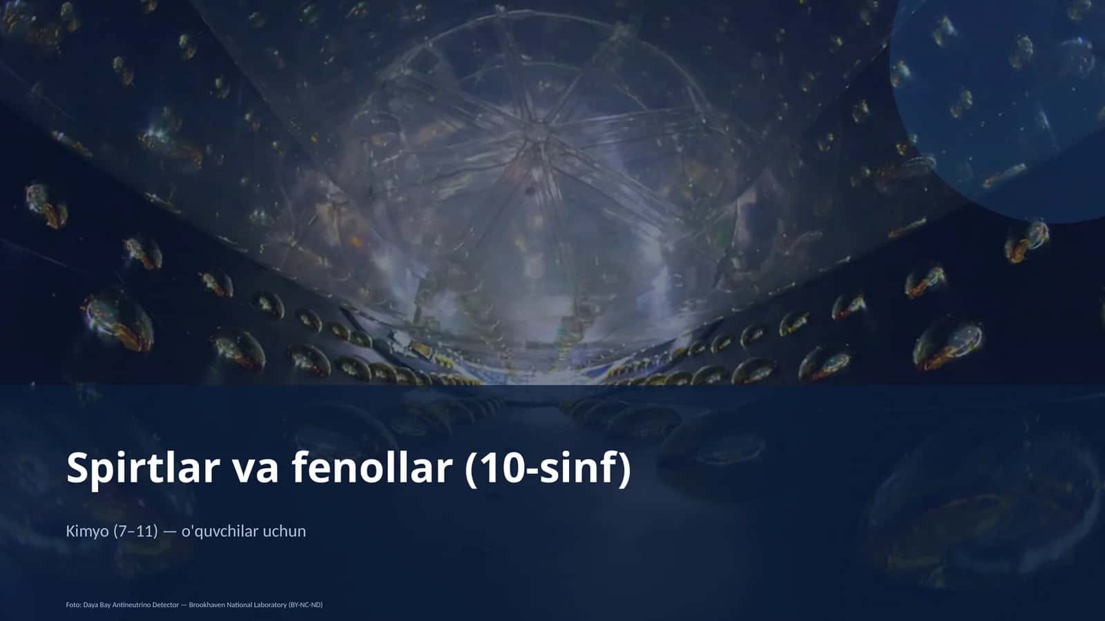 Spirtlar va fenollar (10-sinf) 1