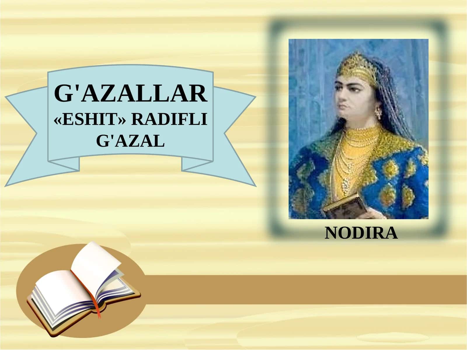 «ESHIT» RADIFLI G'AZAL 1