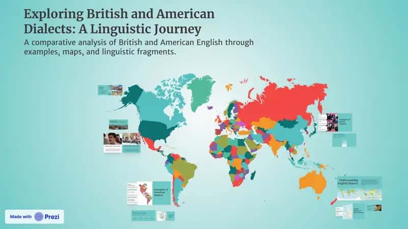 British and American dialects 1