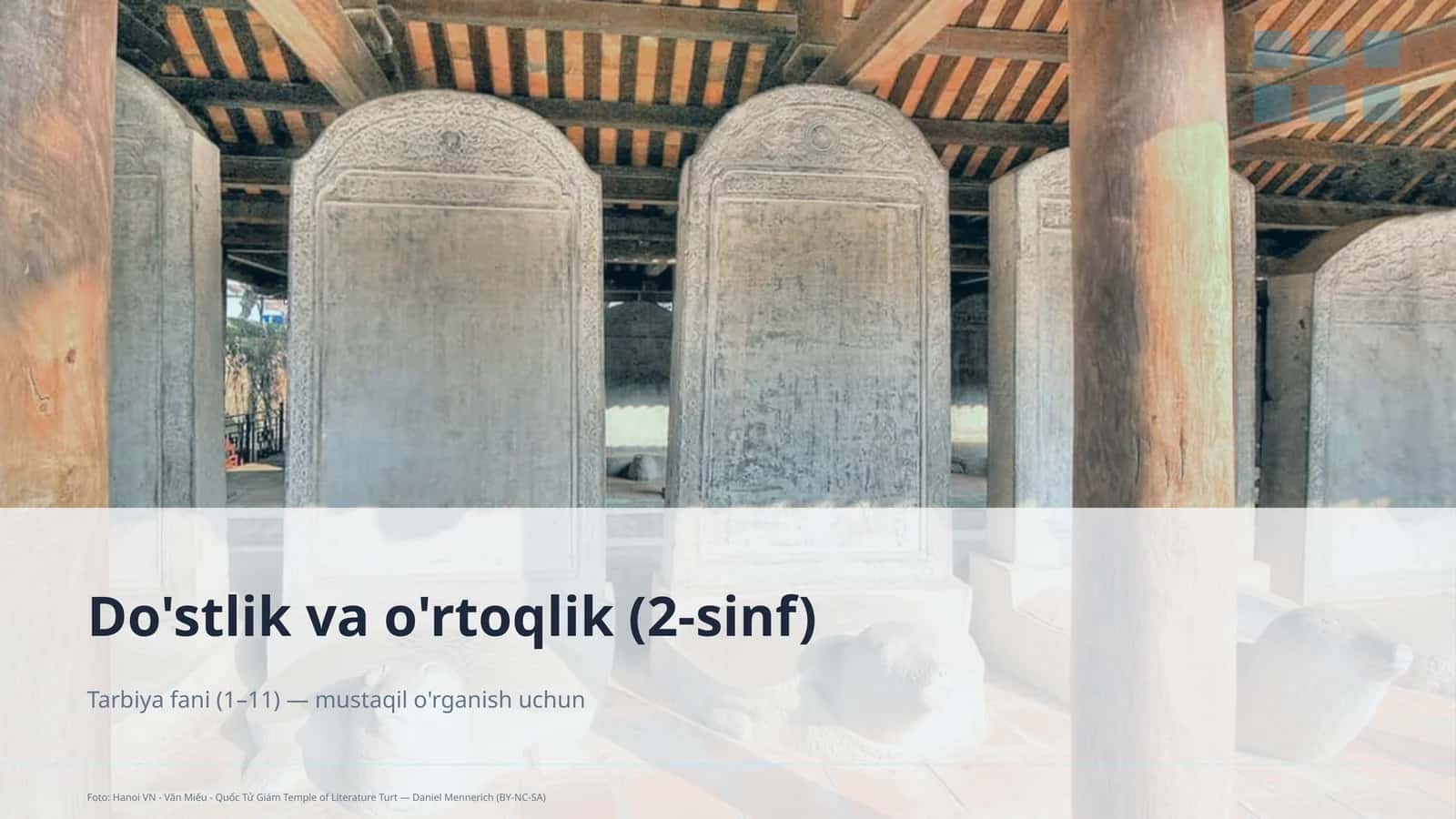 Do'stlik va o'rtoqlik (2-sinf) 1