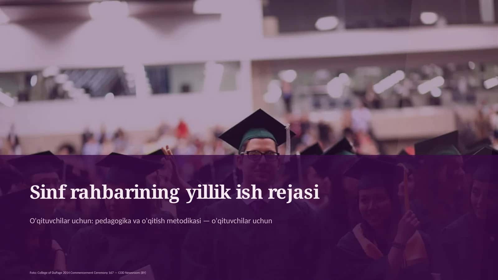 Sinf rahbarining yillik ish rejasi 1