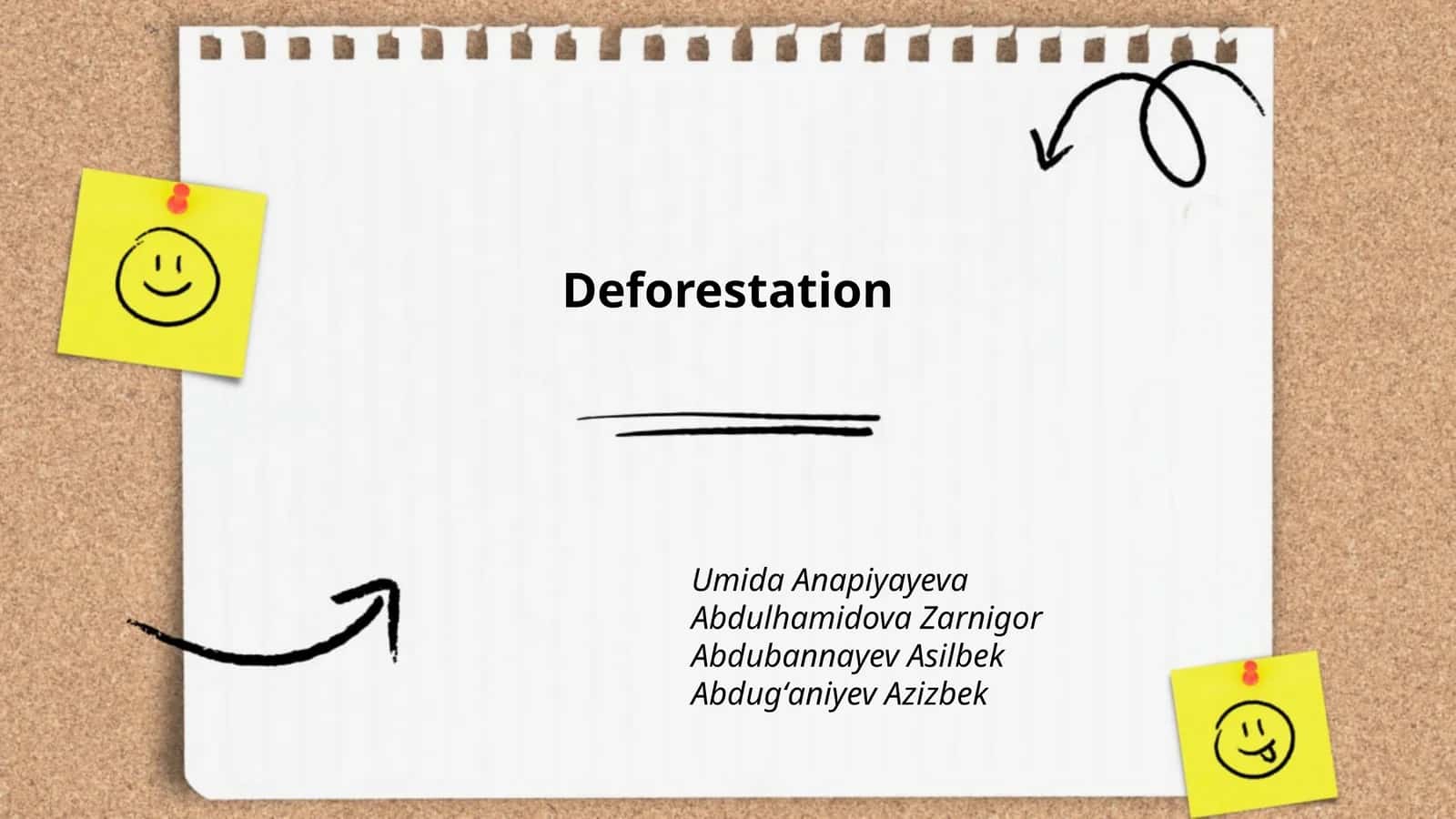 Deforestation 1