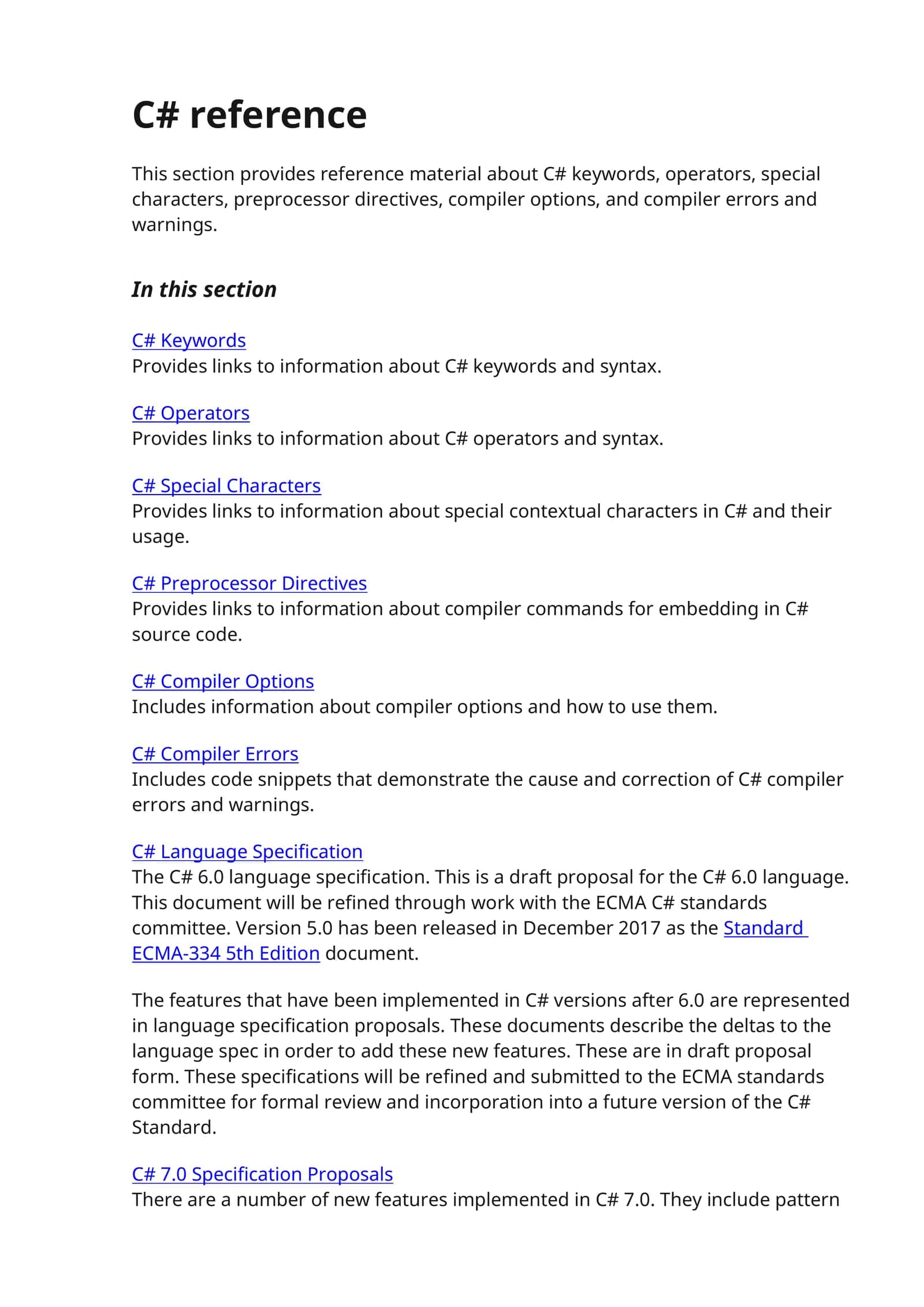 C# reference 1