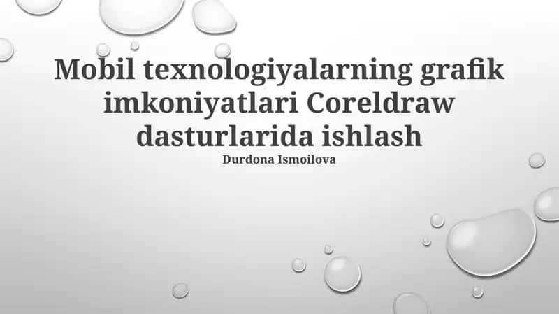 CorelDRAW mobil ilovasi 1