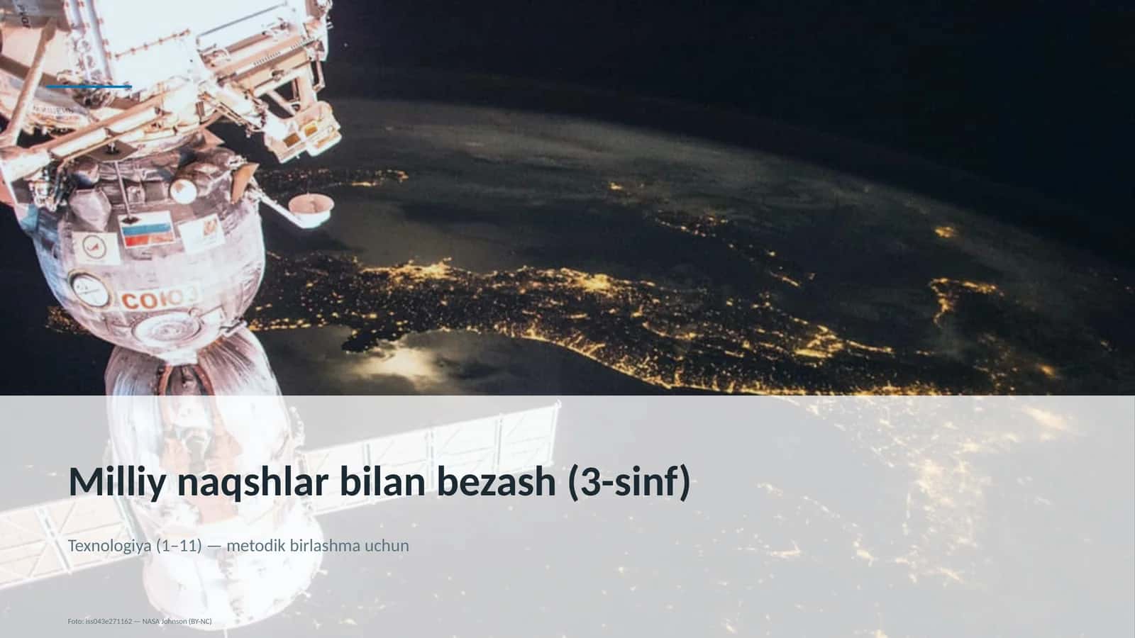 Milliy naqshlar bilan bezash (3-sinf) 1