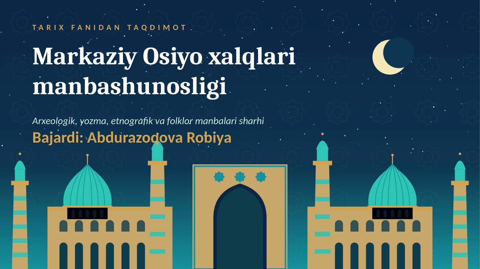 [Markaziy Osiyo xalqlari manbashunosligi] 1