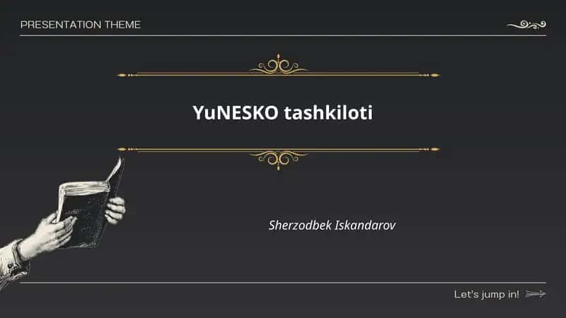 YuNESKO Tashkiloti 1