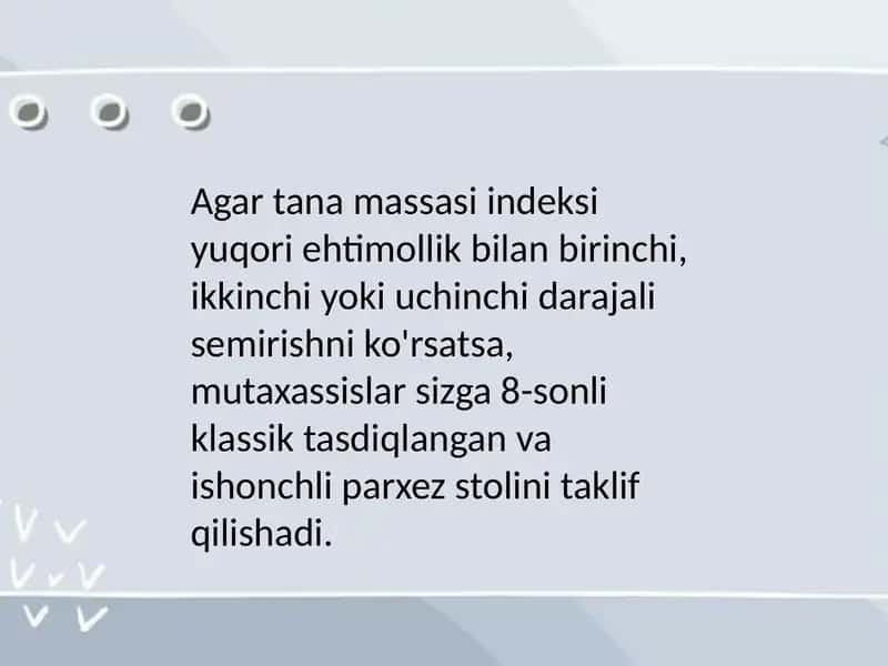 Parhez stoli 8 1