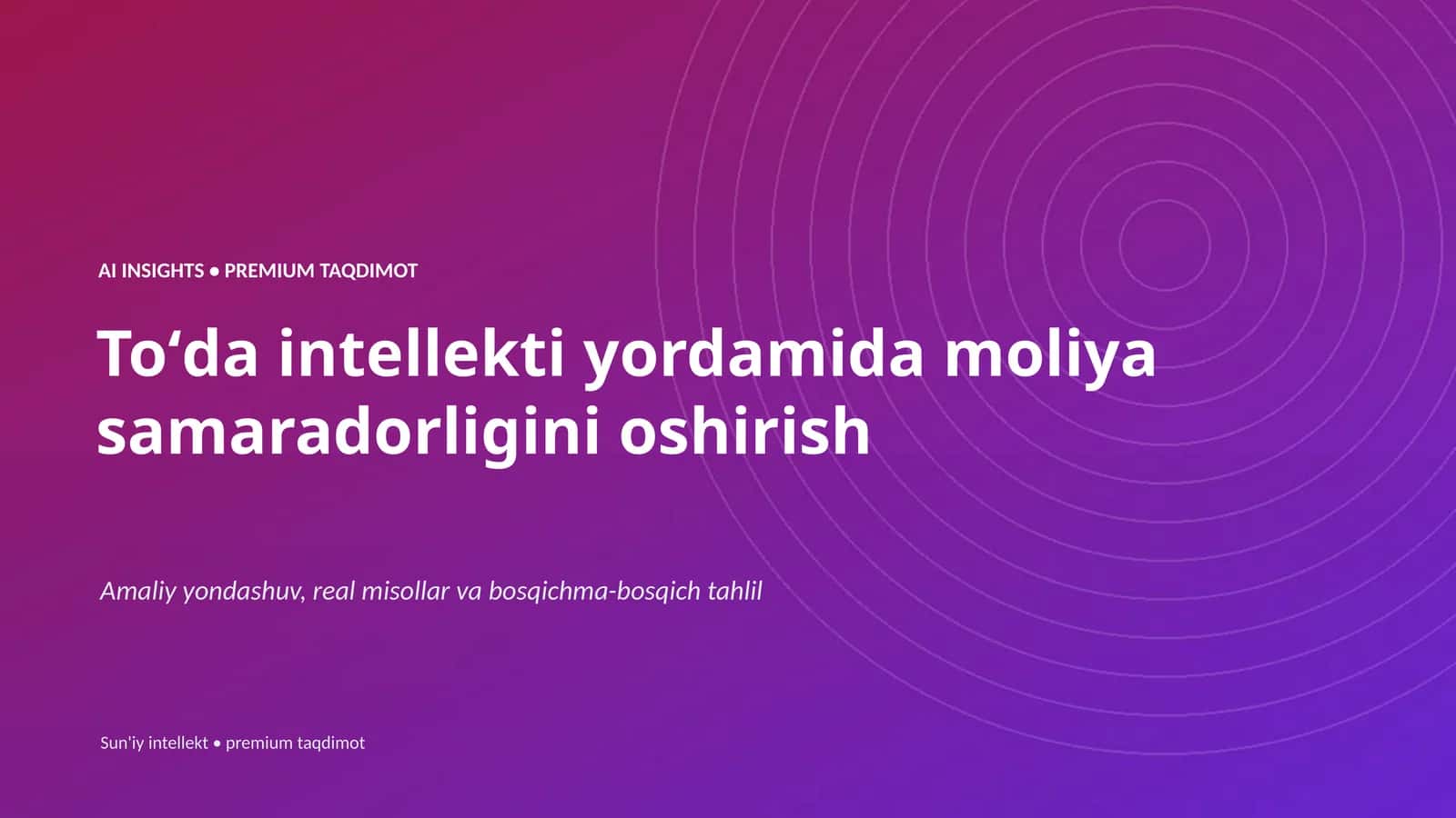 Premium Taqdimot 1