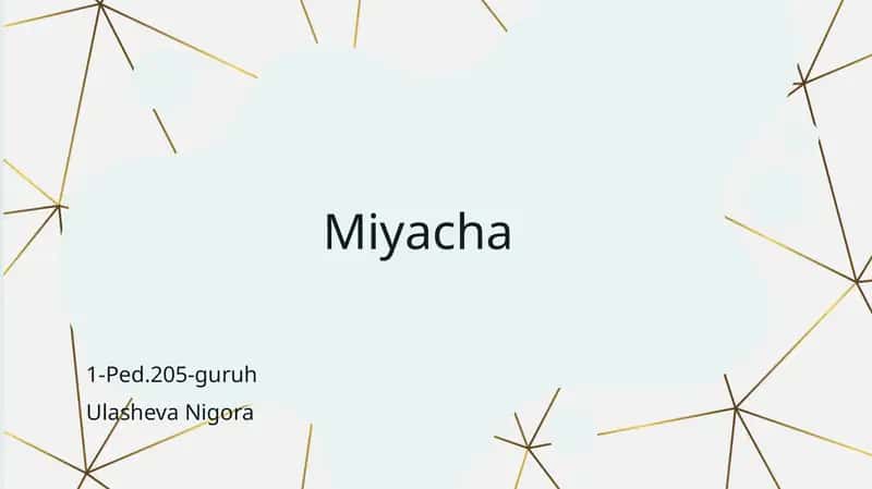 Miyacha 1