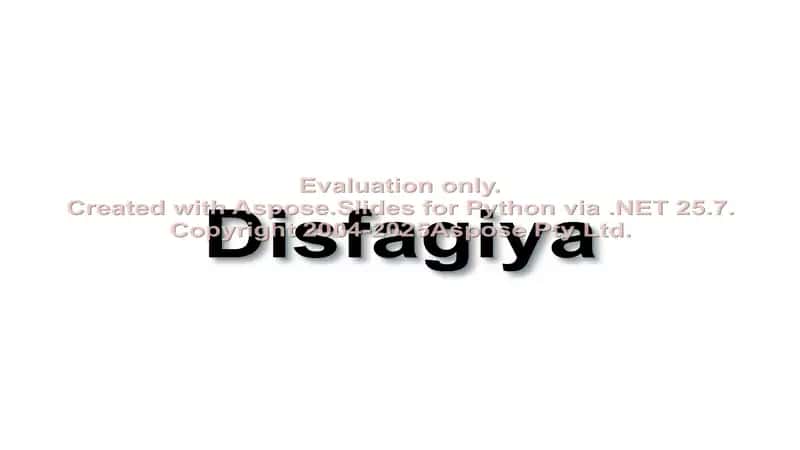 Disfagiya 1