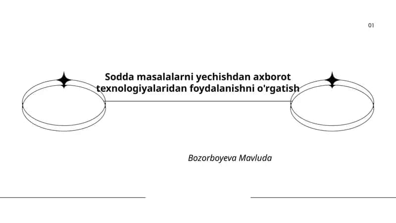 Axborot texnologiyalari 1