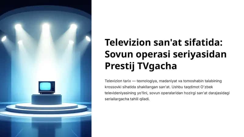 Televizion tarixi 1