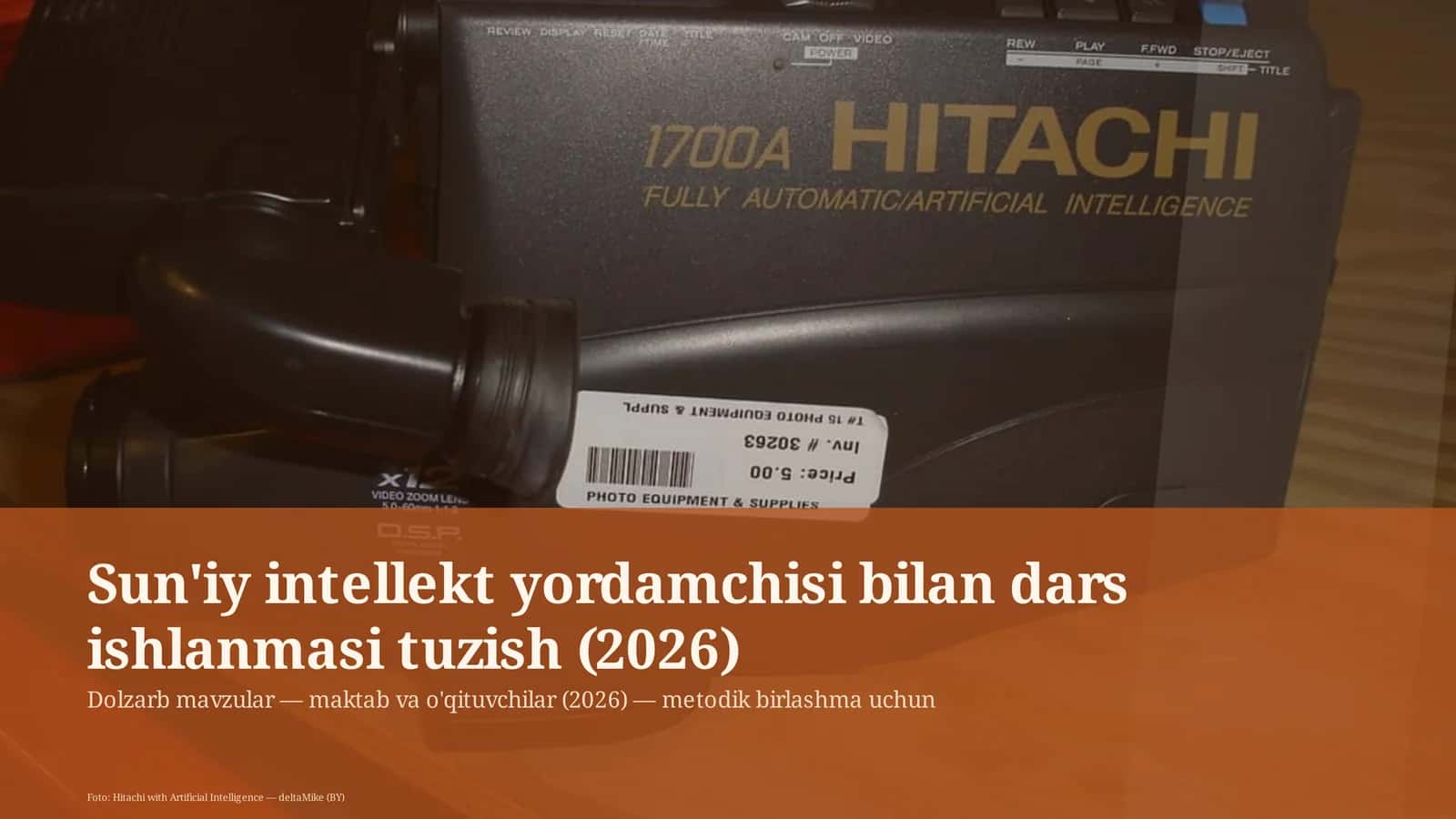 Sun'iy intellekt yordamchisi bilan dars ishlanmasi 1