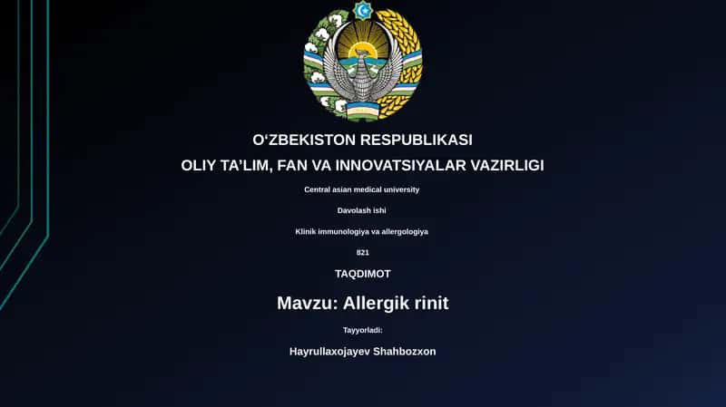 Allergik Rinit 1