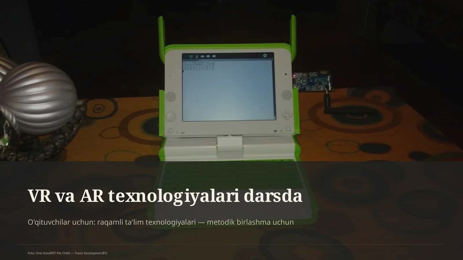 VR va AR texnologiyalari darsda 1
