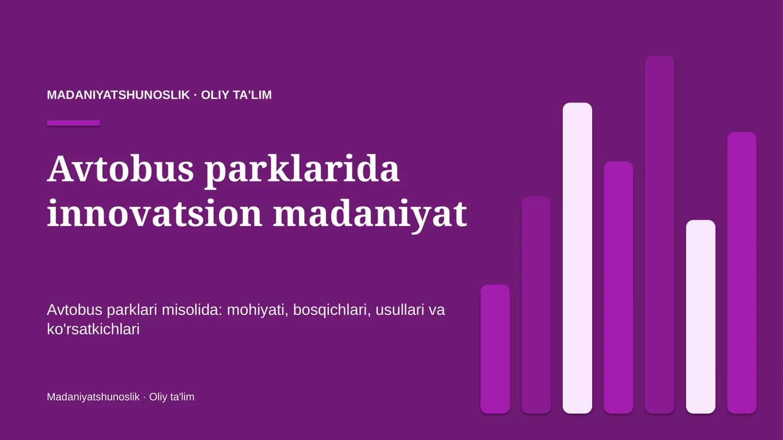 Innovatsion madaniyat: mohiyati 1