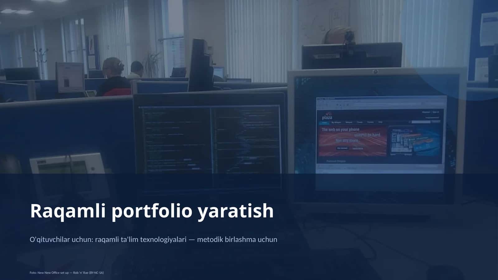 Raqamli portfolio yaratish 1