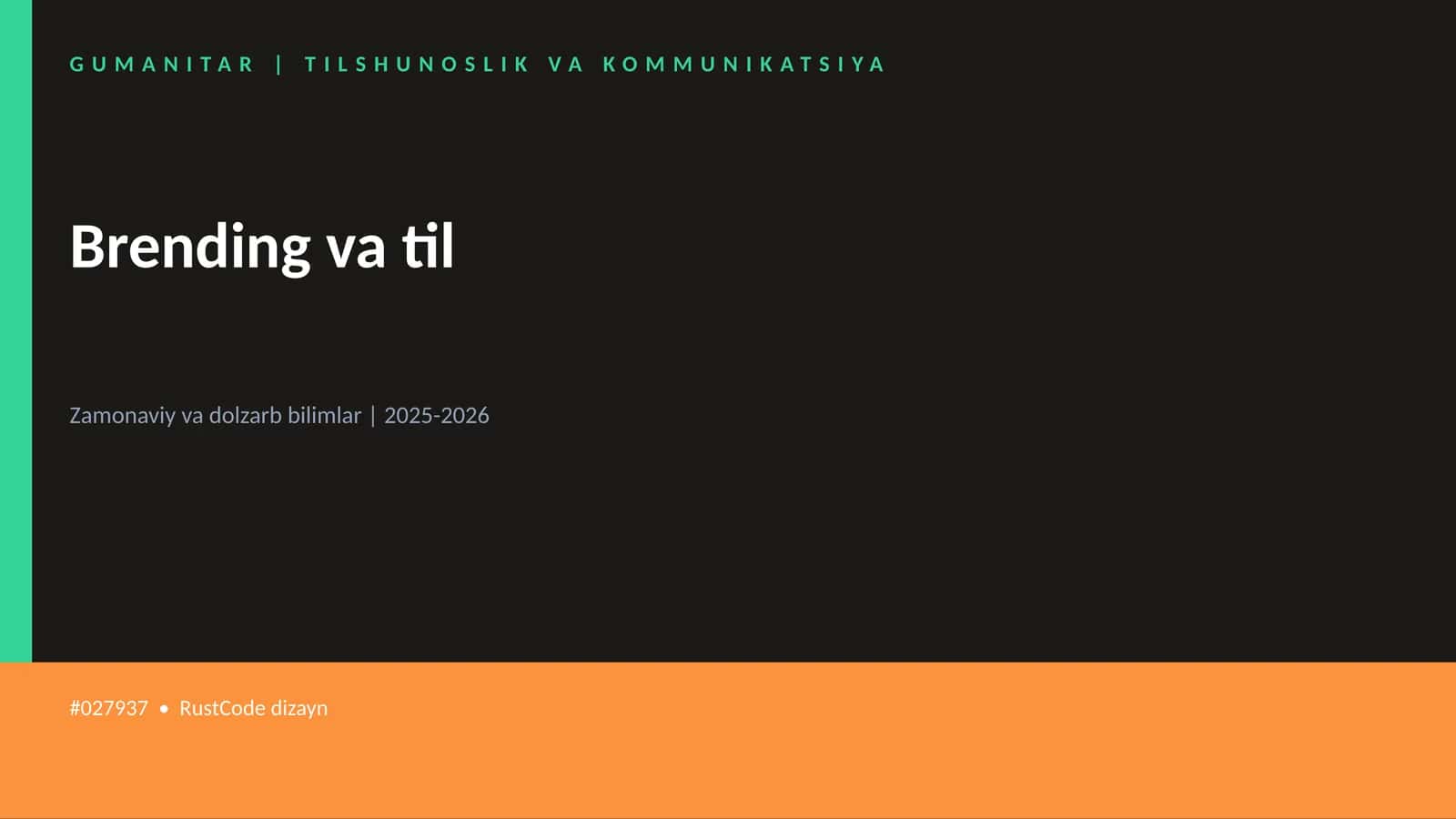 Brending va til 1