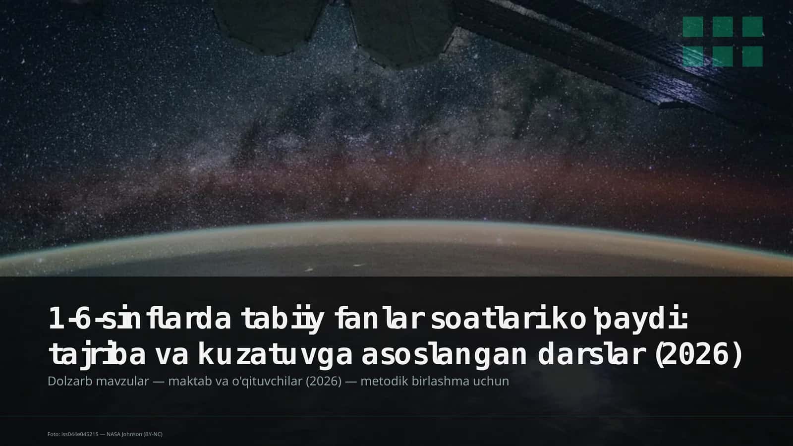 Dolzarb mavzular 1