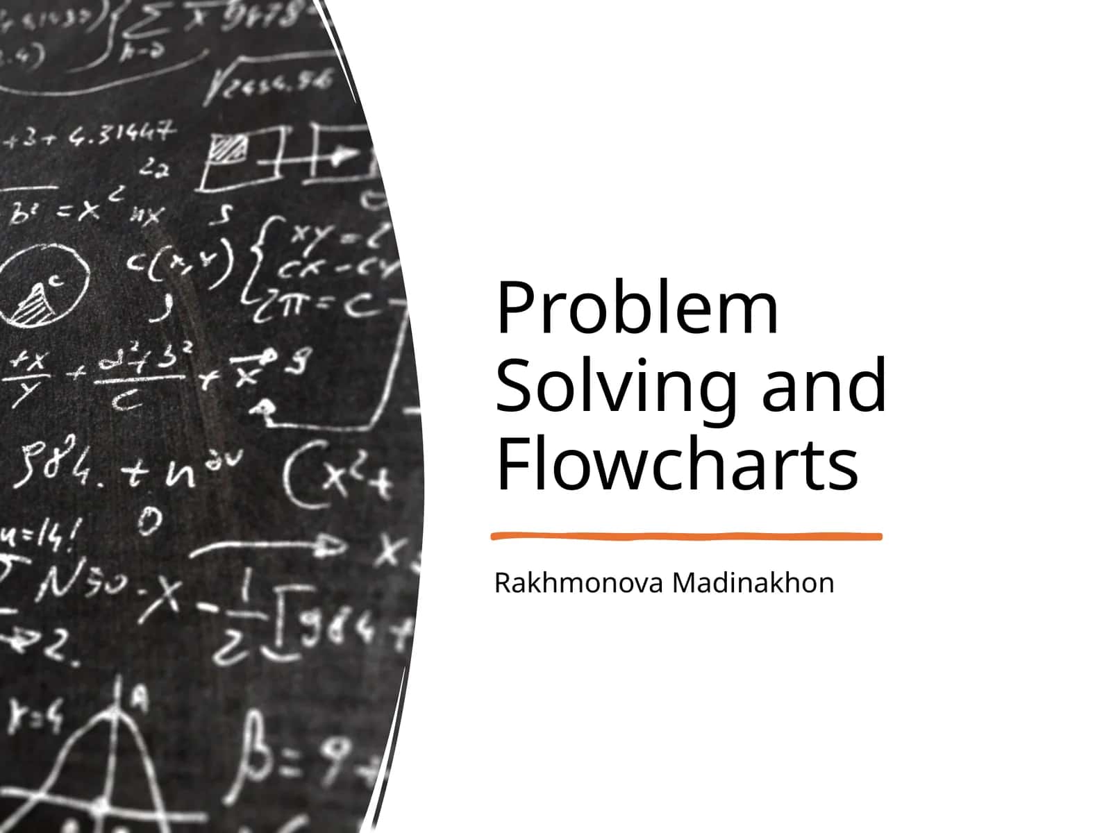 ALGORITHMS AND FLOWCHARTS 1