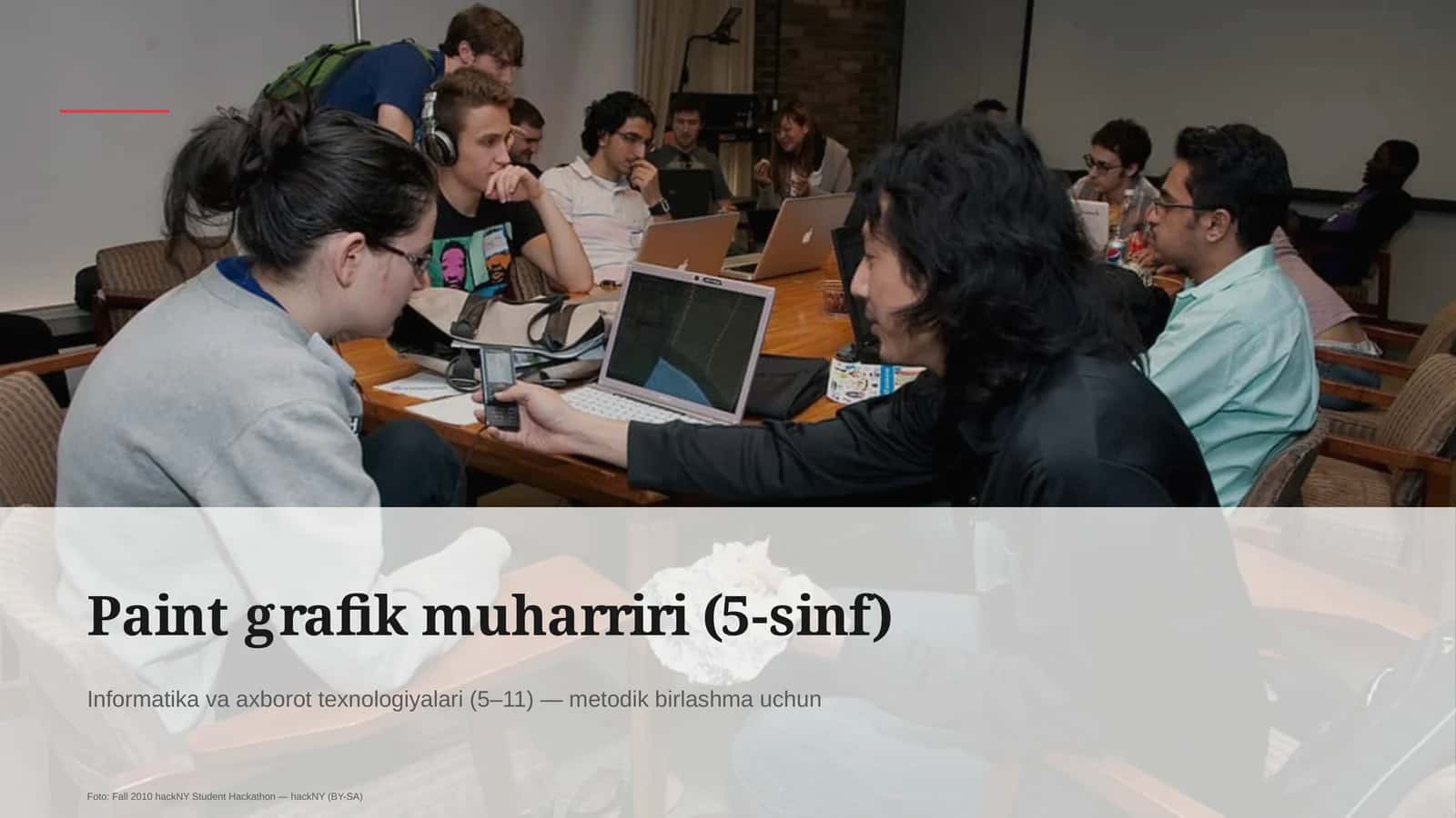 Paint grafik muharriri (5-sinf) 1