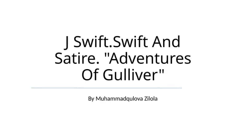 Gulliver's Travels 1