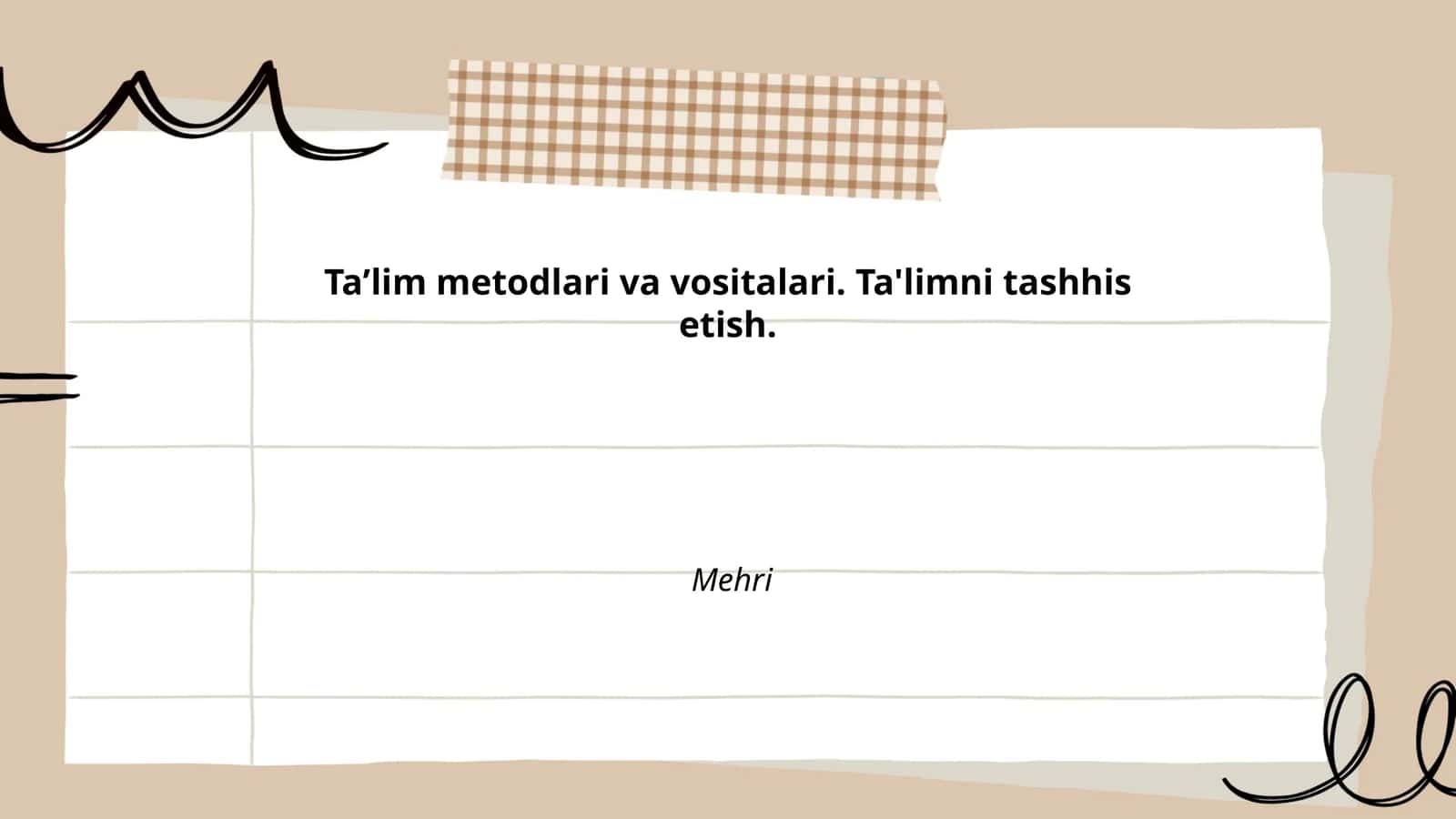Interfaol ta'lim metodlari 1