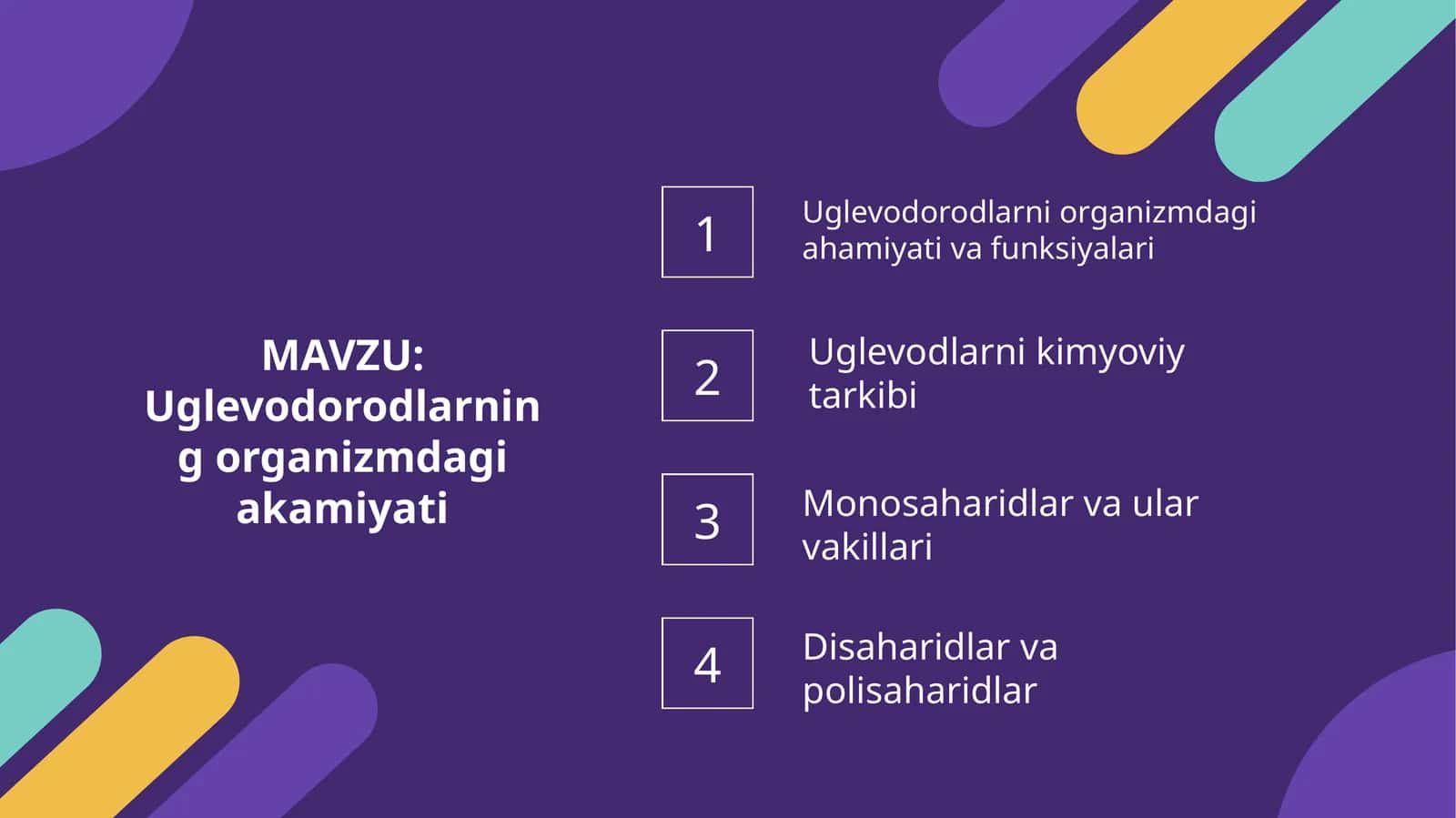 Uglevodlar 1