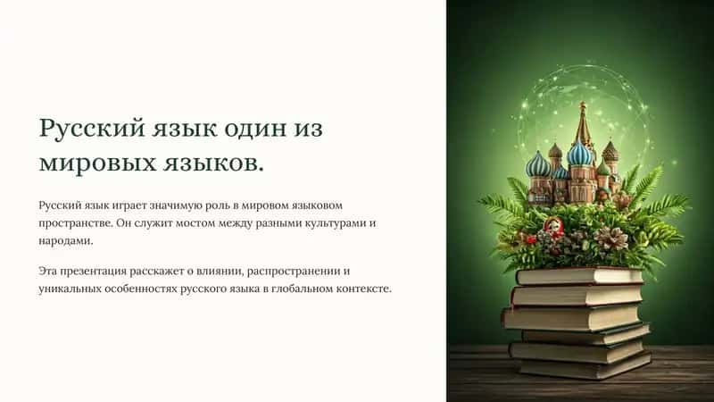 Русский язык 1