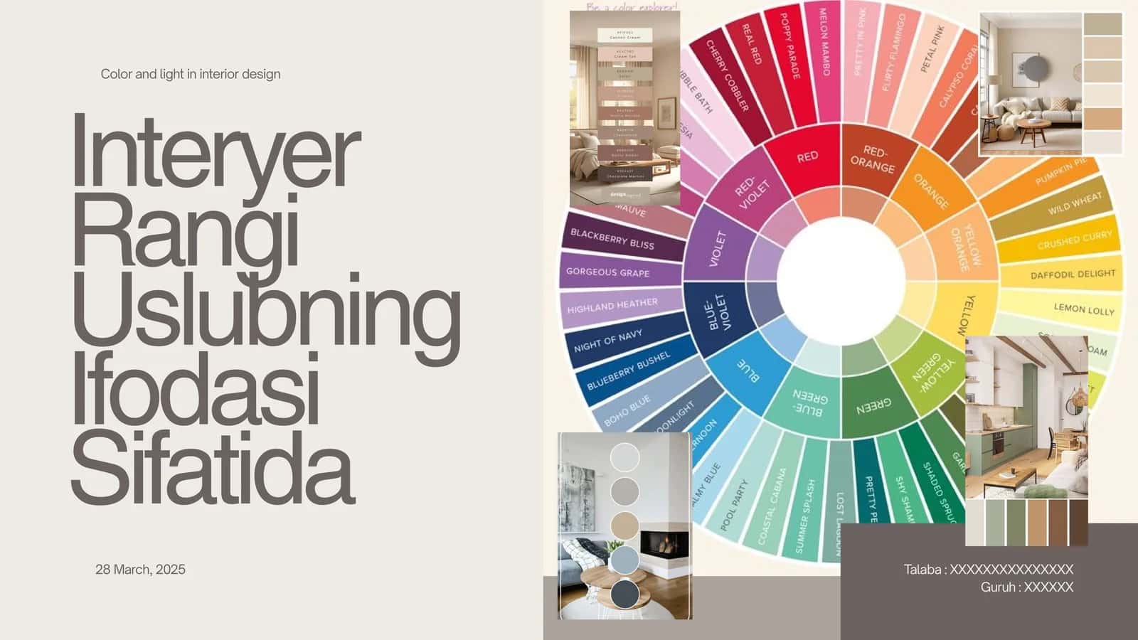 Interyer Rangi Uslubning Ifodasi Sifatida 1