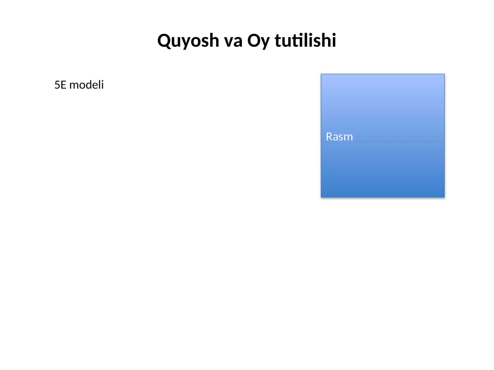 Quyosh va Oy tutilishi 1