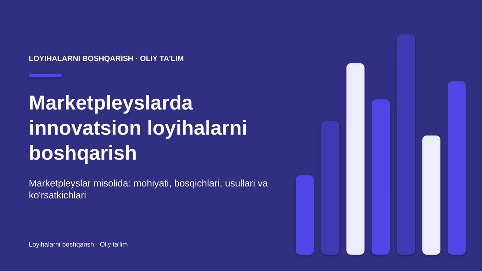 marketpleyslarda innovatsion loyihalarni boshqarish 3312 1