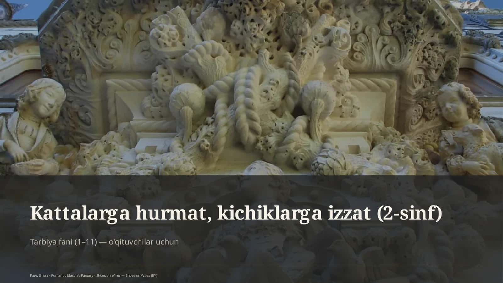 Kattalarga hurmat, kichiklarga izzat (2-sinf) 1