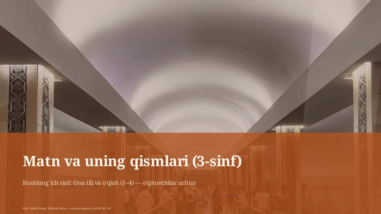 Matn va uning qismlari (3-sinf) 1