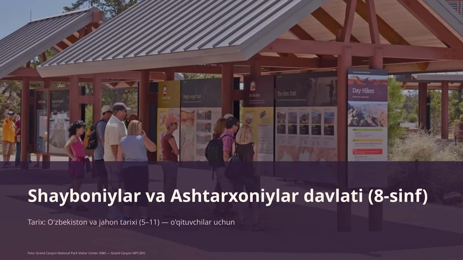 Shayboniylar va Ashtarxoniylar davlati (8-sinf) 1