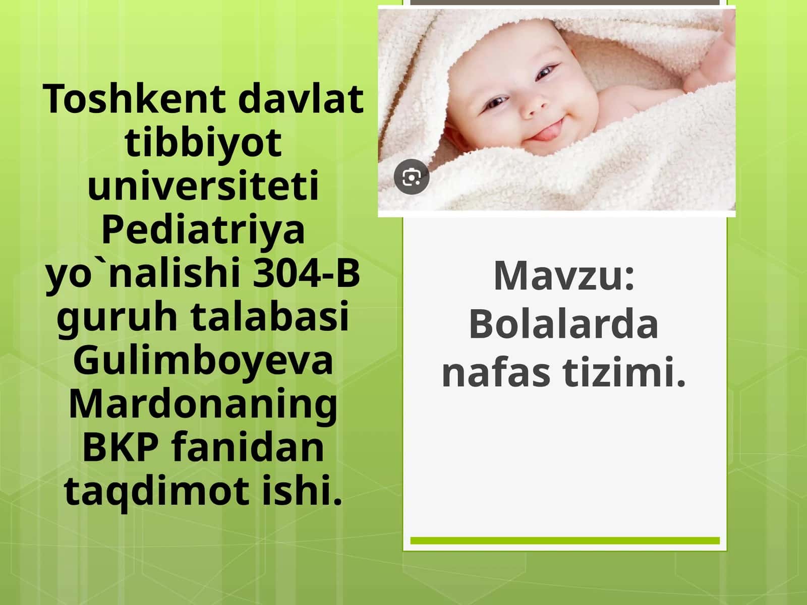 Bolalarda nafas tizimi 1
