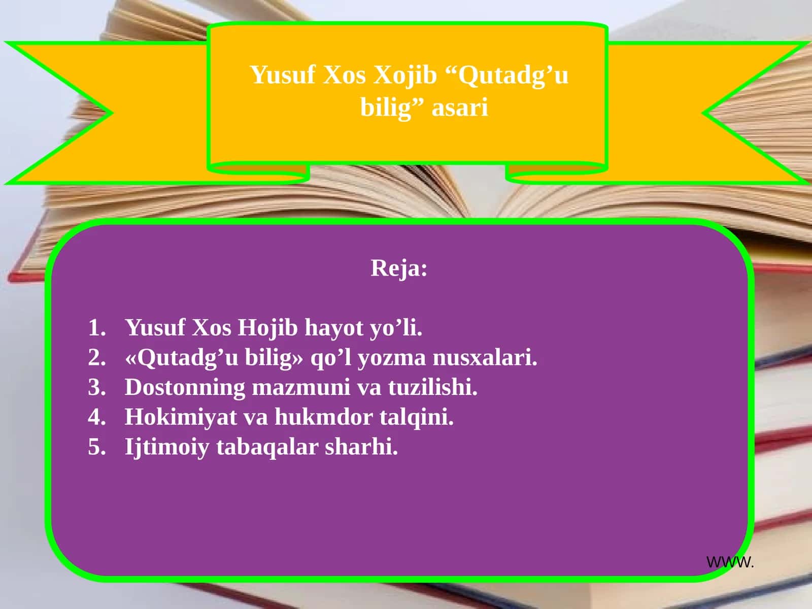 Qutadg’u Bilig 1