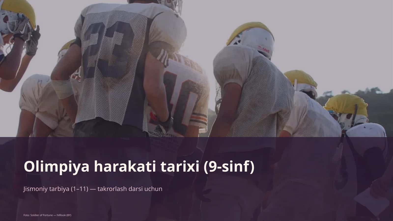 Olimpiya harakati tarixi (9-sinf) 1