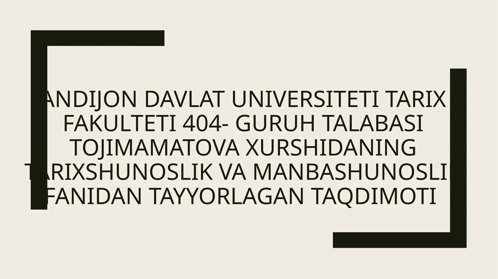 Qadimgi epigrafik manbalar 1