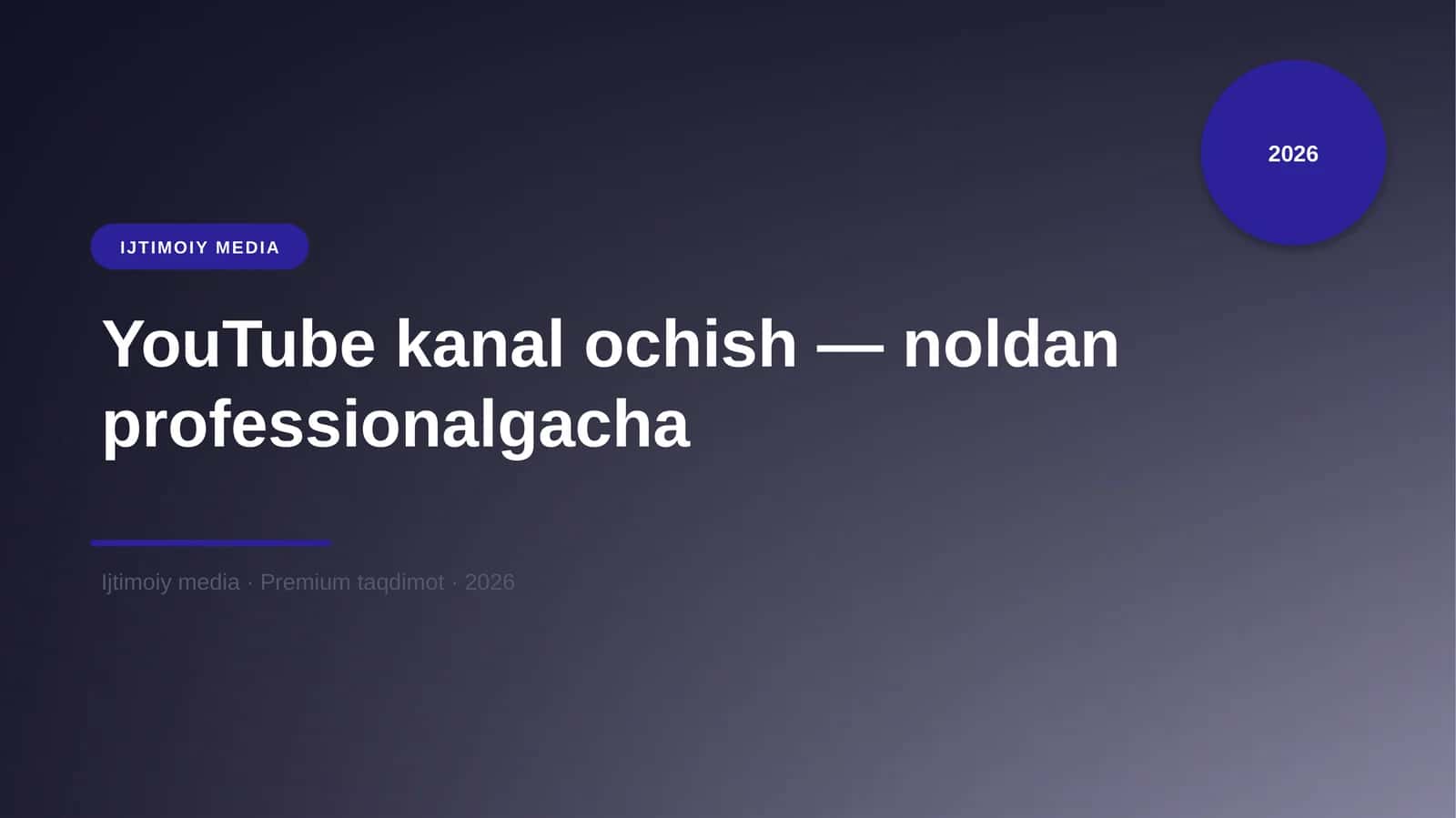 IJTIMOIY MEDIA 1