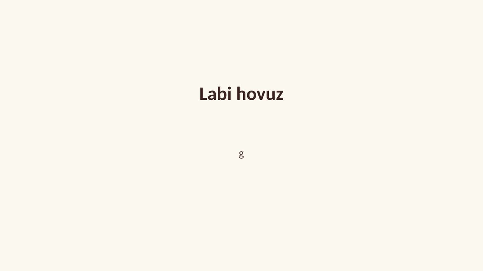 Labi Hovuz 1